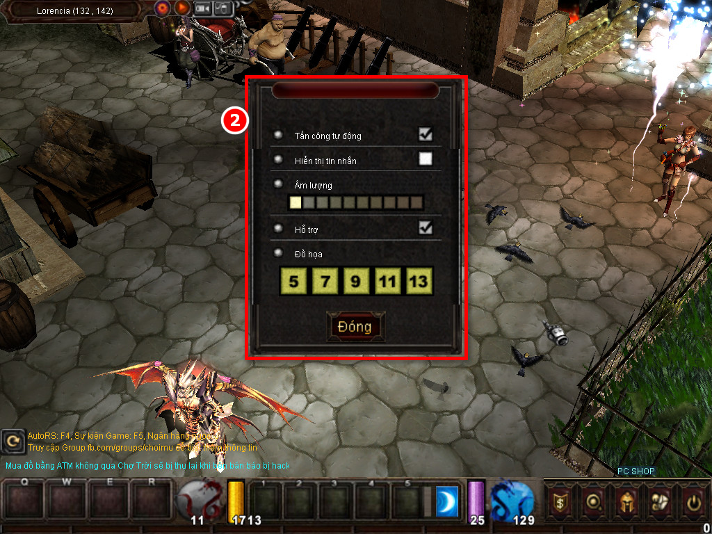 Chức năng chính của Game MU Bóng Ma Chức năng chính của Game MU Bóng Ma